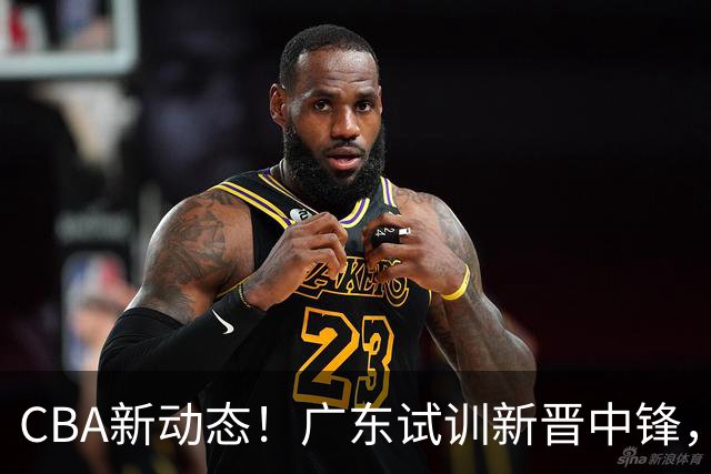 CBA新动态！广东试训新晋中锋，张镇麟签署代言协议，四川同曦股权遭冻结